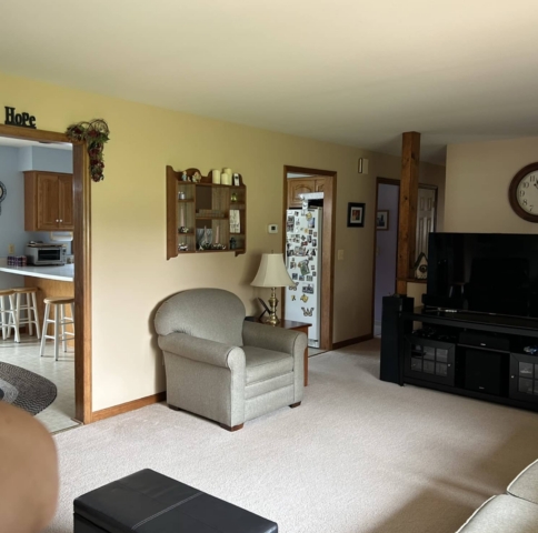 Wantage Living Room Wall - Before Remodeling services in Sussex, NJ