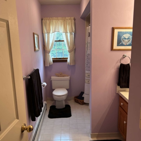 Wantage Hall Bathroom - Before Bathroom transformation in Sussex, NJ