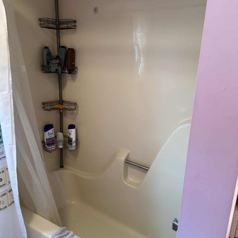 Wantage Hall Bathroom - Before Pre-model bathroom in Sussex, NJ