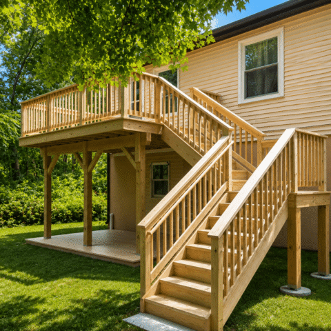 Complete deck installation services in Branchville, NJ
