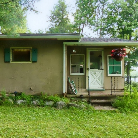 Plymouth Lake Porch - Before